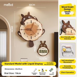 MEISD | Cat Decorative Wall Clock for Living Room Restaurant