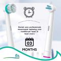 Replacement Toothbrush Heads for Oral B Ortho and Power Tip Brush Heads Compatible with Oralb Electric Toothbrush for Braces. 