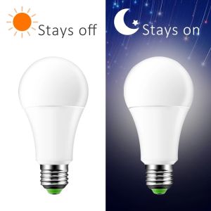 Dusk to Dawn Led Bulb E27 5W 9W 12W Power Saving AC85V-265V Smart Lamp Day Night Light Auto ON/OFF For Stair Hallway Pathway