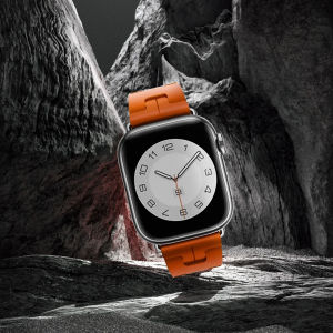 Original Single Tour Silicone Strap for Apple Watch Ultra 2/Ultra 46mm 49mm 45mm 41mm 44mm 40mm 42mm 38mm iWatch Sport Band Series 10 9 8 7 6 5 4 SE SE2 for Women Men