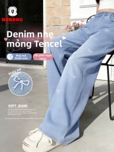 Bobdog | Childrens Girl Summer Wide Leg Denim Pants Thin