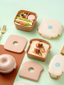 Alamaid Microwave Safe Lunch Box Sealed ness Preservation Cold Keeping Fruit Box Portable ness Ice Box Dinnerware