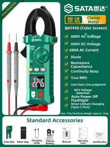SATA | Rechargeable Automatic Digital Clamp Meter