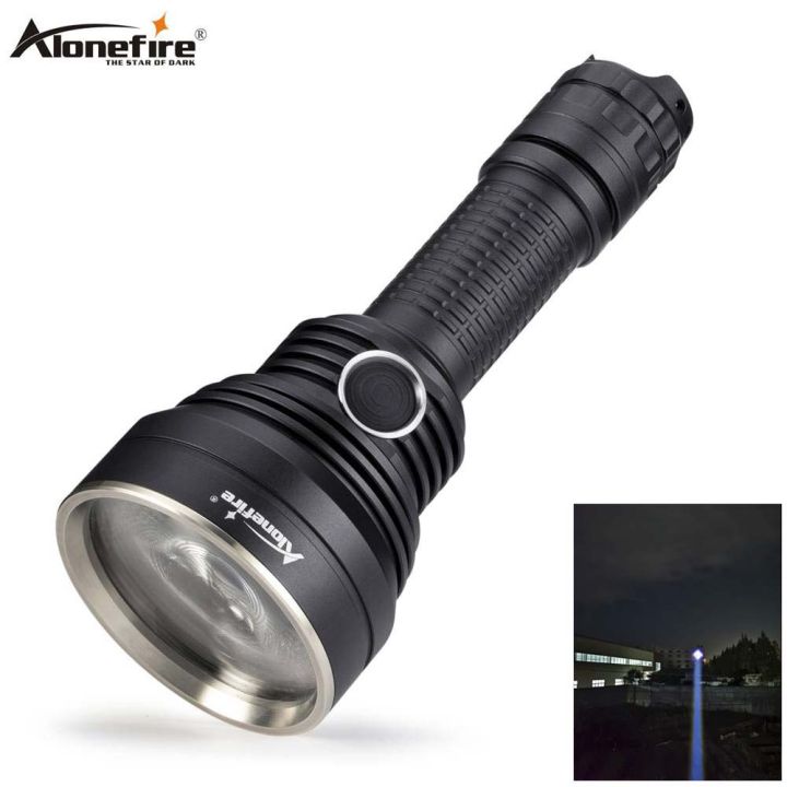 Alonefire X40 New Powerful Super bright white light flashlight beam ...
