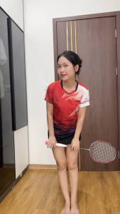 [Hoàn tiền MAX] Áo cầu lông nam nữ quần áo BUMBEE thi đấu chuyên nghiệp mới nhất (MXB đỏ)