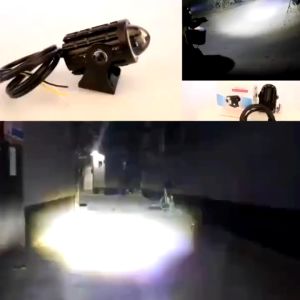 lampu LED laser Tembak Motok High low Jauh Dekat 2 warna Kuning Putih waterproof | Lampu Dajal kabut 12-80V 3000k 6000k | Rekomendasi RX King