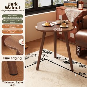 FWTDF | 2025 New Walnut Round Side Table