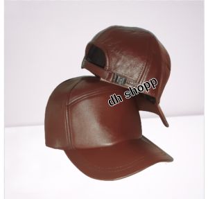 Topi Pria Kulit ukuran dewasa model marboro