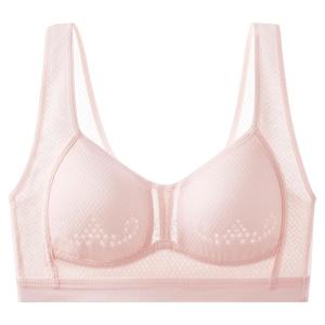 Áo ngực thể thao bé gái MiiOW Catwoman không dây kiểu dáng đơn giản.