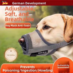 ZHENMIAO | Anti-bite No Barking No Eating Dog Muzzle Breathable Water-drinkable