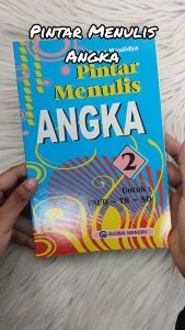 Terbaru Buku Pintar Menulis Angka 2 Untuk Anak Usia 4-6 Tahun Fullcolor ( Global Mandiri )