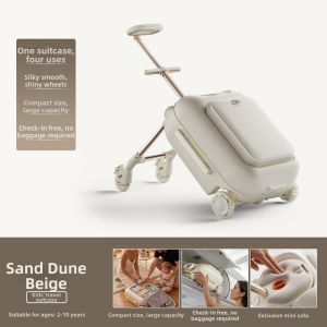 Rideable Storage Travel Suitcase