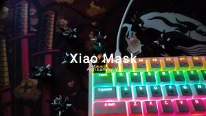 Genshin Impact Keycaps Xiao (Mask V2/yaksha/Oni) Artisan by V.