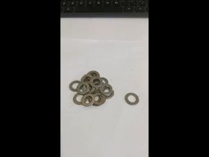 Ring Plat M10 Silver 10mm x 18mm x 1mm