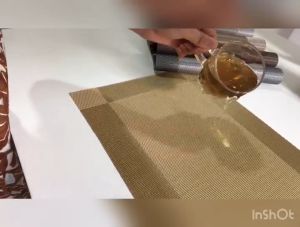 Dining Table Mat | Heat Resistant Washable Tablemat Dishes Placemat | Alas Meja Anti-Slip | Waterproof Tablemat