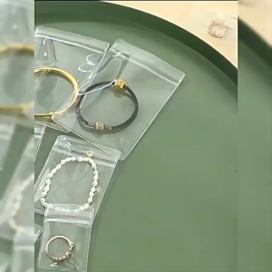 BW-C1274 Plastik Klip Ziplock Tebal Transparan Pouch Penyimpanan Perhiasan Tahan Air Plastik Travel