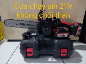 máy cưa xích pin 21V