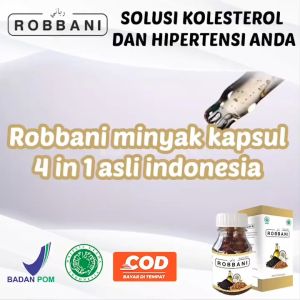 Robbani obat herbal kolesterol darah tinggi hipertensi asam urat nyeri sendi herbal paling ampuh asli original bpom halal