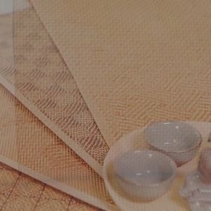 Cooler rattan mat Summer three pieces set double bed Tatami foldable student dormitory air-conditioning