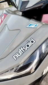Stickers for Motorcycle Sticker Nuffsaid Stickers Waterproof Hologram Helmet Motor Sticker Vinyl Decals Stiker
