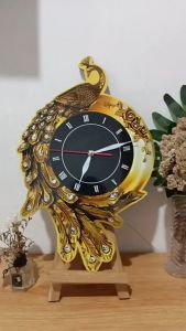 Jam Dinding Ukir HOME Sweet Hme Bunga Matahari Hiasan Dinding Ruang Tamu Kamar tidur MS-19