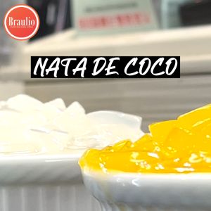 Braulio Nata De Coco Coconut Jelly Lychee Mango 椰果 Import Quality 2.8kg - Halal Certified
