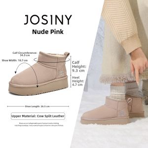 Josiny | Insulated Anti-slip Thick-soled Heel Boots