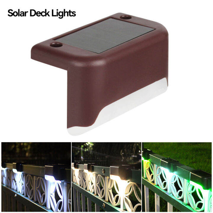 Solar Deck Lights Stair Lamp IP65 Waterproof Led Solar Lights For ...