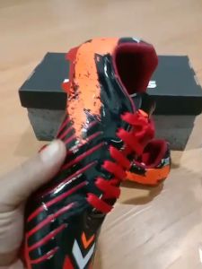 KIDZTUBS Sepatu Bola Anak Paket Komplit Sepatu Bola Tas Skin Deker Kaos Kaki Usia 6-10 Tahun Size 28 29 30 31 32 33 34 35 36 37 KDZ2012010625