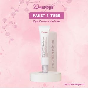 20MeFree - Eye Cream - 8x Ceramide - Rahasia Alami Samarkan Mata Panda - Cerahkan Lingkaran Hitam