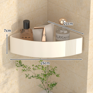 NIFENG | Wall Mounted Bathroom Triangle Organizer Shelf