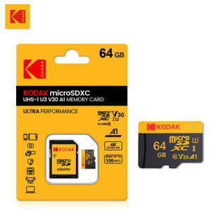 Kodak 256GB Micro SD Card Memory Card Class 10 32GB 64GB 128GB  U3 4K High Speed Cartao De Memoria Flash Memory TF Mecard C10