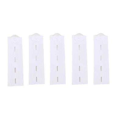 5pcs Pant Extender Belt Unisex Waist Band Tight Trousers Jeans Skirts Maternity Button Hooks Garment DIY Sewing Supplies
