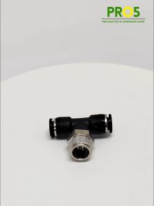 PB Series Male Branch TEE PB 12-01 12-02 12-03 12-04 Pneumatic Push In Fitting One Touch Fitting