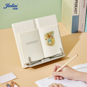 Jelisi Mới 754 Có Thể Điều Chỉnh Góc Đọc Sách Giá Đỡ Sách Trẻ Em Để Bàn Kẹp Sách Sách Cố Định Hỗ Trợ Đọc Sách Sinh Viên Hỗ Trợ Học Tập