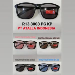 Kacamata Lensa Photocromik Fashion Untuk Pria dan Wanita Lensa Normal