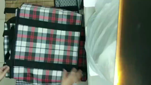 Túi giữ nhiệt túi giao hàng lớn hình hộp vải bố hay vải dù dầy 50x30x50cm. tx100