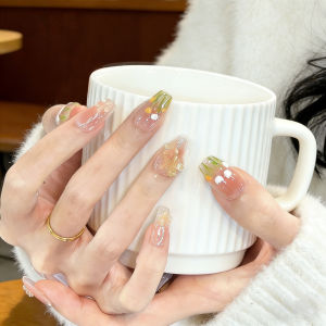 CHUBEISHI | Handcrafted Red Wedding Nail Tips