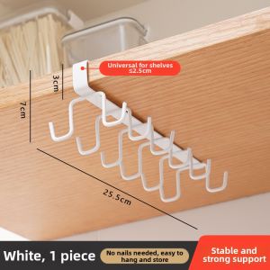 Non-drilling Kitchen Cup Hanging Rack