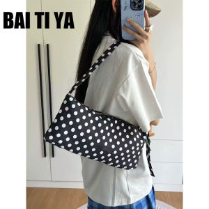 Túi Đeo Vai Vuông Nhỏ Có Thể Điều Chỉnh BAI TI YA Túi Xách Thời Trang Thường Ngày Bằng Vải Canvas Cho Thanh Thiếu Niên Trung Tính