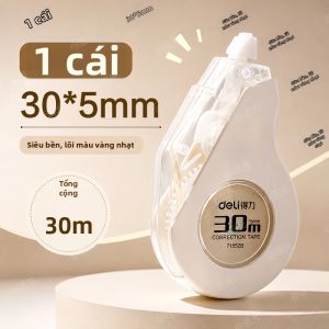 deli | Băng Dính Chỉnh Sửa Không Tiếng Ẩn Bền