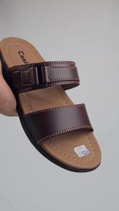 Casildo Sandal Pria Kulit Slop Original Sendal Cowok Slide Kasual