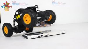 Remot Kontrol Mobil Rock Crawler Offroad Ban Karet Climbing Car Batman RC 1:18 Flex Suspension
