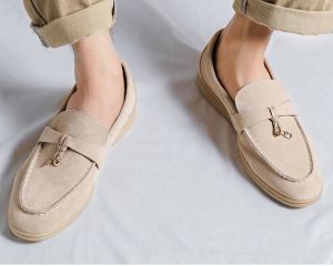 British Style Leather Pointed Toe Casual Shoes Men Slip-On Bean Bean Shoes Matte Korean Version Leisure All-Match Loafers