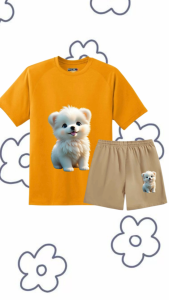 setelan anak Lengan Pendek dan Celana Perempuan lucu Cute Childrens Suits