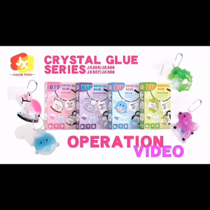 DIY Crystal Glug Unicorn Keychain Craft Kit for Kids DIY Hard Dropper Puzzle Pendant Creative Art Shakeable Ornament with Molds and Glitter