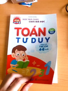 Sách Toán Tư Duy Dành Cho Trẻ Em 4-6 Tuổi