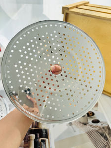 Thickened 18/10 Stainless Steel Steamer Pan Fried Pan Steaming Rack Steamed Buns Rack Household Kitchen Cooking Utensils