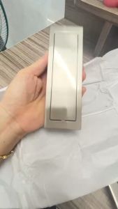 Tay nắm âm tủ Bonreal INOX304 CAO CẤP DÀY ĐẶC tay nắm âm tủ màu bạc  cao cấp PHONG CÁCH HIỆN ĐẠI- SANG TRỌNG