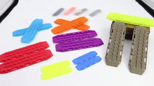 Simulation Escape Board Sand Ladder Rescue Board For 1/ 10 1/8 RC Crawler Scx10 III II Trx4 Trx6 90046 VS4-10 H10 Yikong Parts